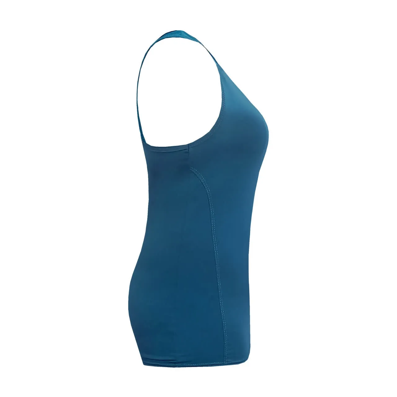 تاپ ورزشی زنانه فلامنت کش طرح پوما مدل D755R رنگ کله غازی سایز L XL 2XL