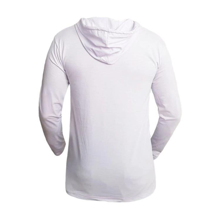 تیشرت آستین بلند مردانه طرح یوونتوس کلاه دار نخی اعلا مشکی سفید سایز L XL 2XL