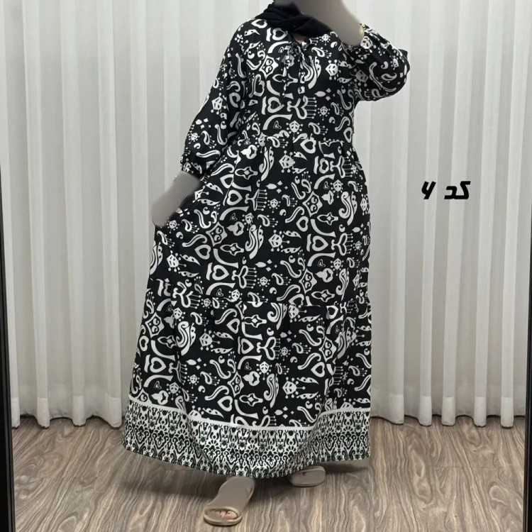پیراهن ساحلی زنانه مدل دنیا جنس فلور بوگاتی فری سایز مناسب تا 44