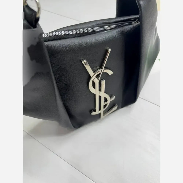 کیف یاشیل چرم باکیفیت طلایی نقره ای سایز آزاد 50*25 سانت