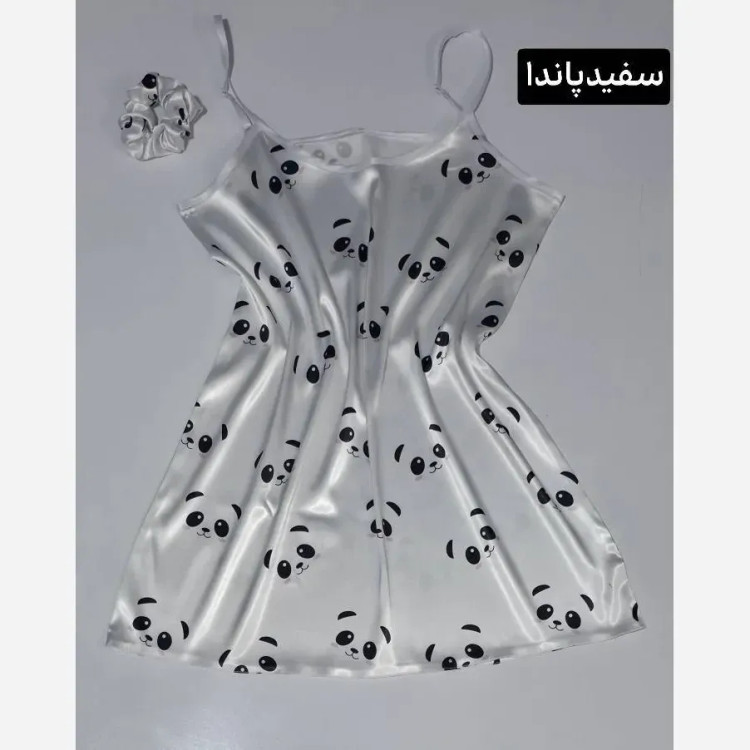تاپ بلند زنانه مدل واسکارنچی جنس ساتن الیکس فری سایز