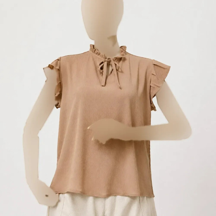 تاپ مجلسی زنانه جنس کریشه کد 1429