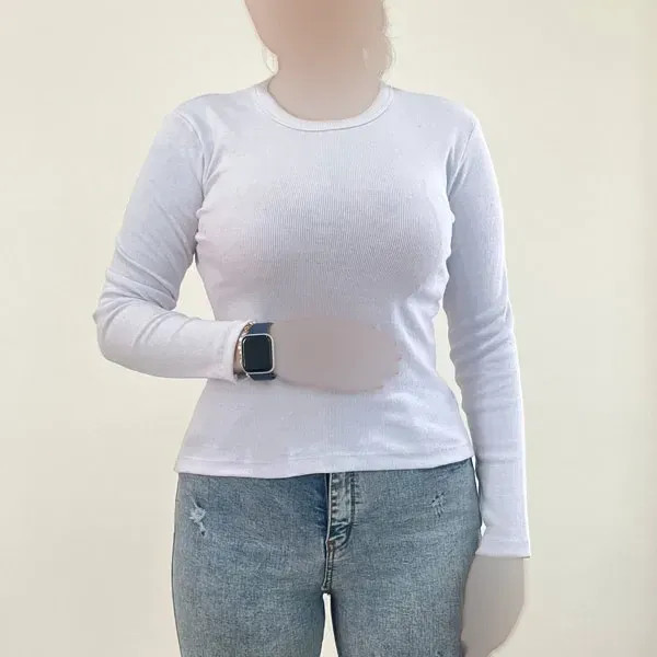 بلوز یقه گرد کبریتی زنانه کد 1225 مناسب سایز 38 تا 46