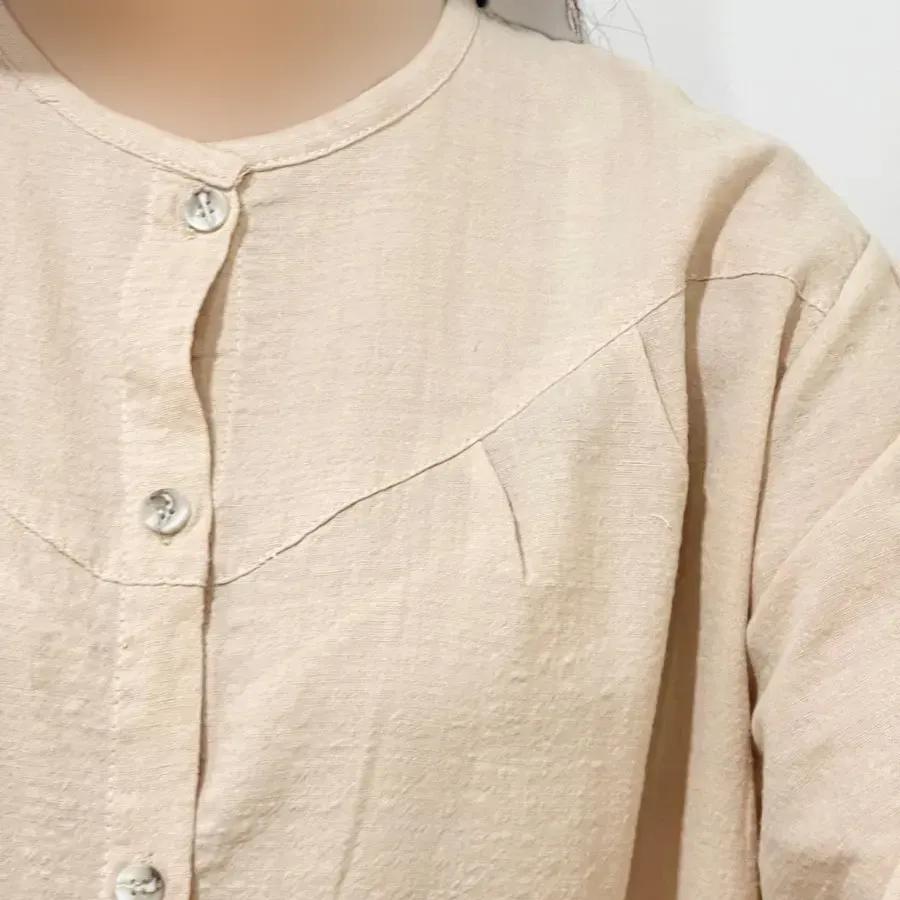 شومیز لینن مجلسی زنانه قد 69 سانت دورسینه 120 سانت آستین 58 سانت کد 1333