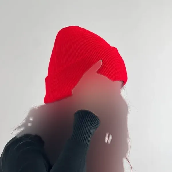 کلاه بافتنی زنانه و مردانه مدل بیسیک دو لایه گرم و ساده
