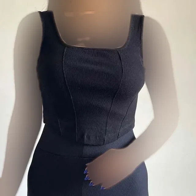 نیم تنه کبریتی زنانه رگه دوزی شده کد 1363