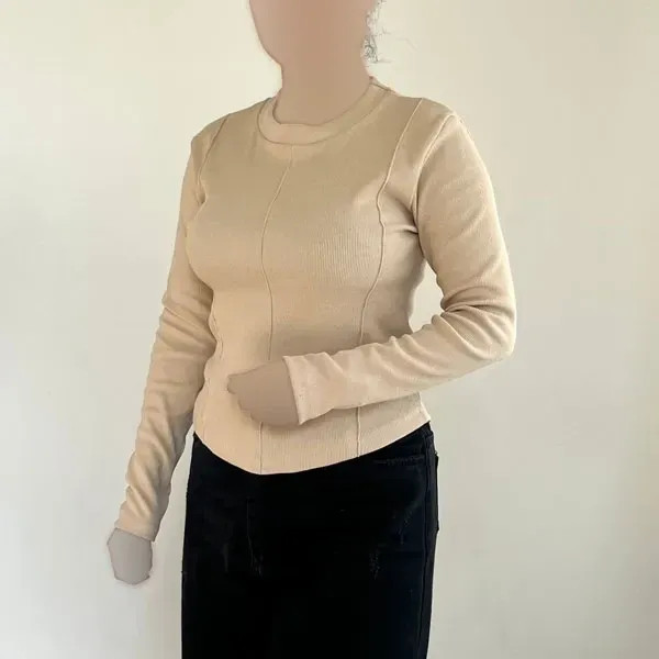 بلوز رگه دوزی زنانه کد 1229