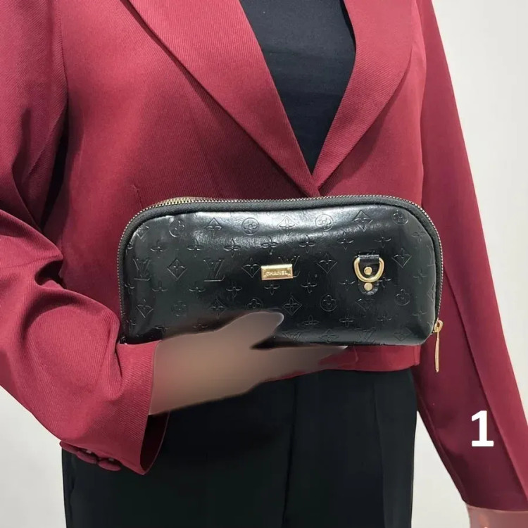 کیف دستی و دوشی زنانه چرم صنعتی طرح دار کد 1381