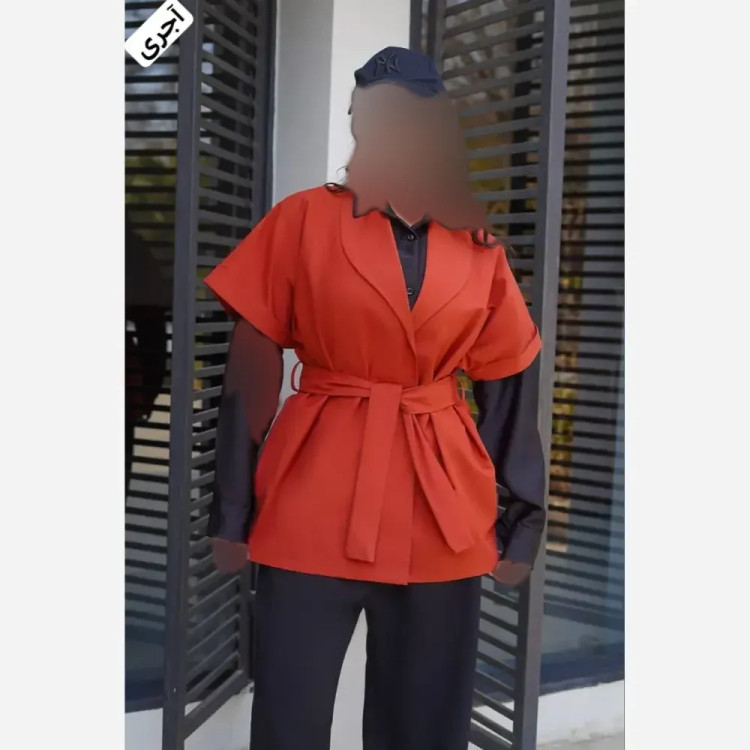 وست کمربندی زنانه جنس داکرون پنبه فری سایز