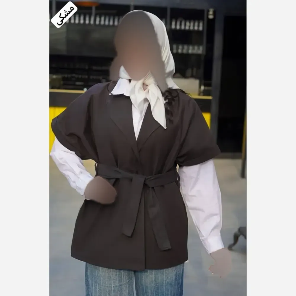 وست کمربندی زنانه جنس داکرون پنبه فری سایز