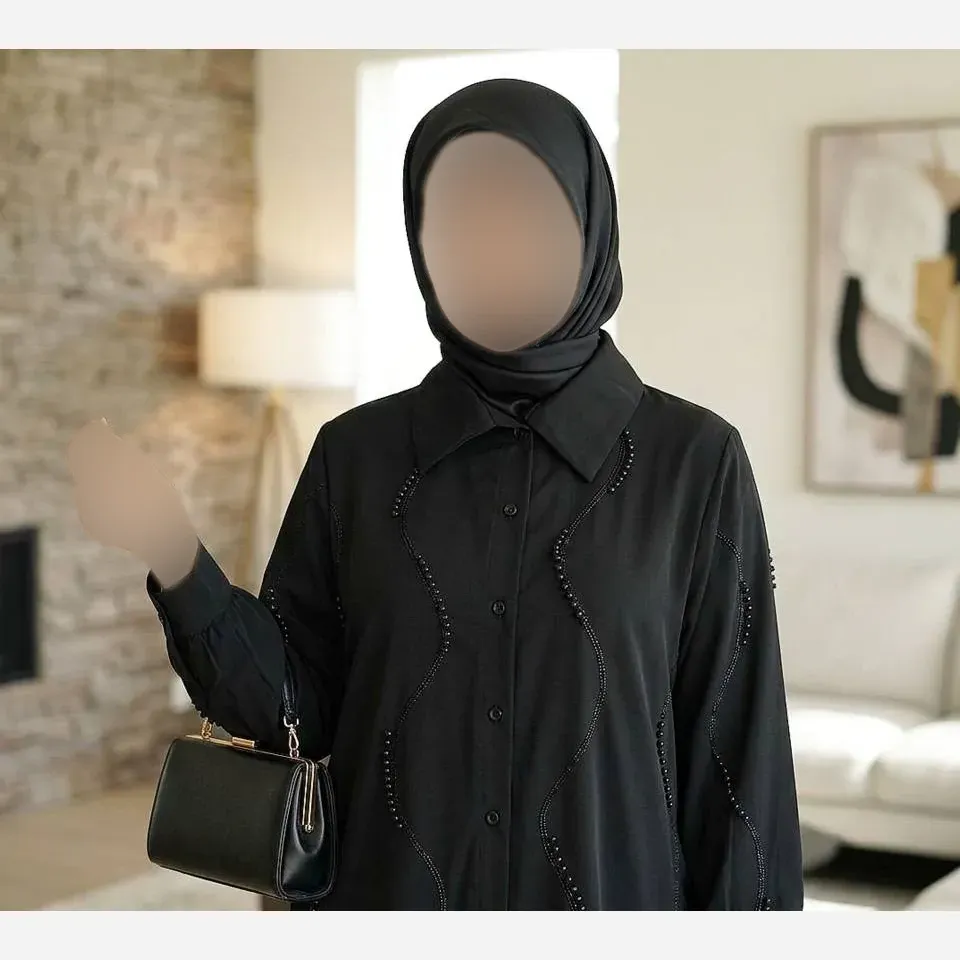 شومیز زنانه مدل سیما جنس کرپ الیزه نگیندار سایز 38 تا 60