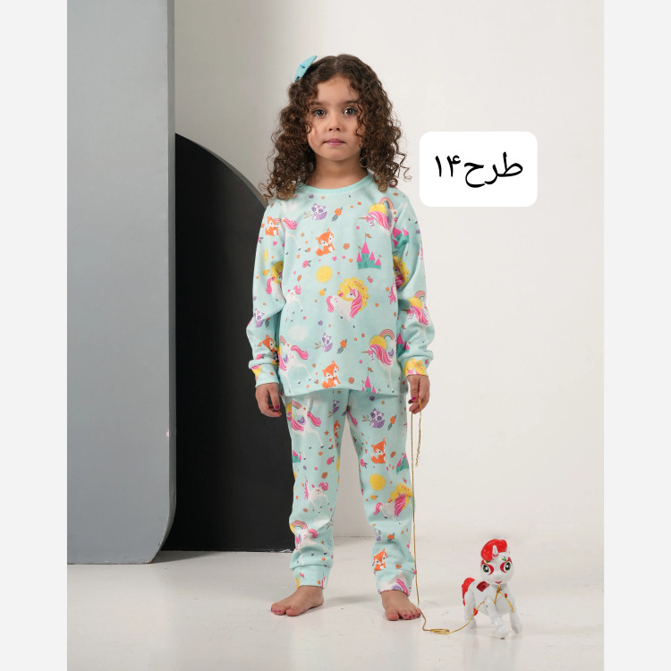 بلوز و شلوار راحتی بچگانه نخی دخترانه و پسرانه