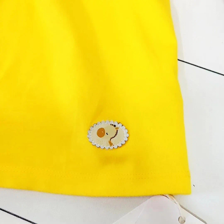 بلوز دخترانه یقه مرواریدی نخ پنبه مناسب 2 تا 5 سال