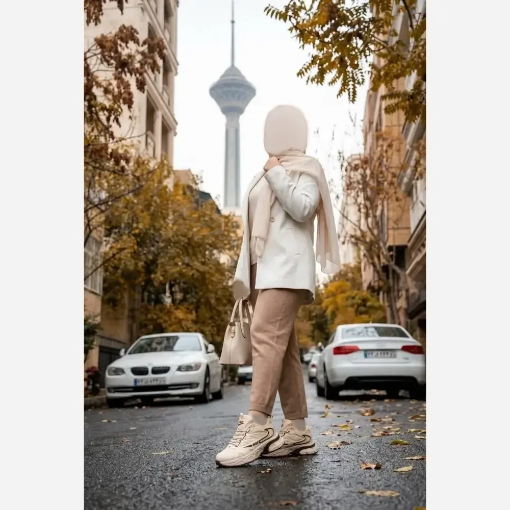 کفش طبی تابستانه زنانه مدل تبسم با پاشنه 6 سانت رنگ مشکی