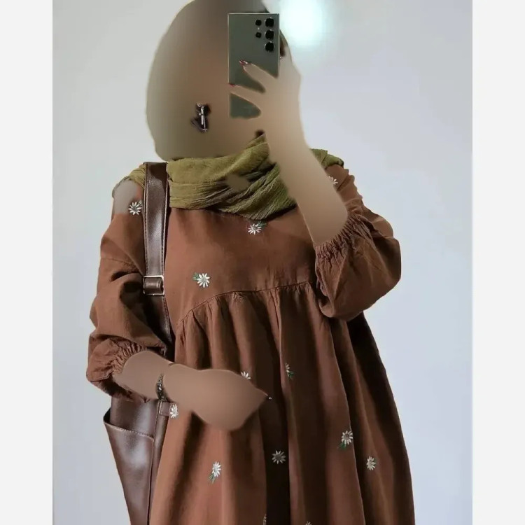 پیراهن زنانه تابستانه مدل محیا جنس لینن فری سایز تا 48