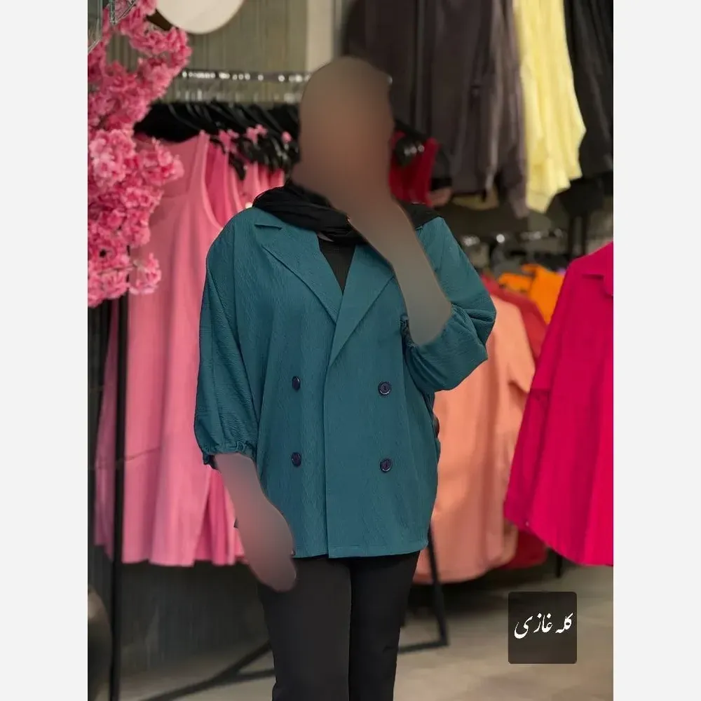 مانتو اسپرت تابستانه مدل مائده جنس آیوا فری سایز تا 48