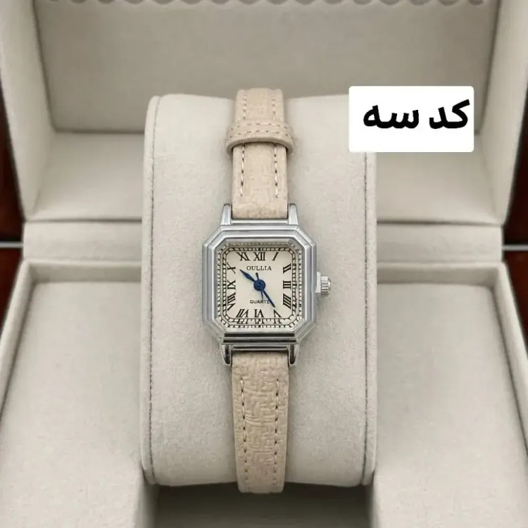 پک کامل ست ساعت و دستبند و حلقه زنانه و مردانه بند استیل طرح سه موتوره با جعبه کادویی