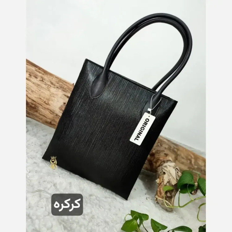 کیف دوقلو زنانه مدل الناز جنس چرم صنعتی درجه یک ابعاد 35 در 31