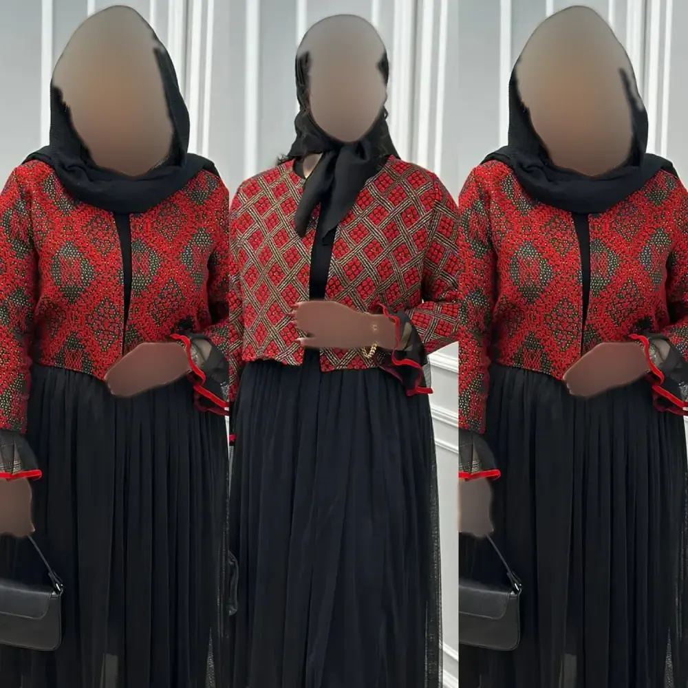کت و دامن زنانه مدل گلرخ جنس تافته سوزن دوزی فری سایز 36 تا 46