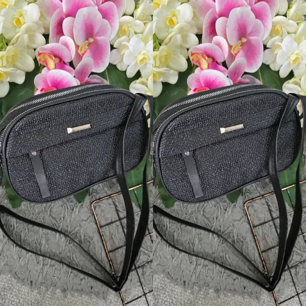 کیف زنانه آیدا جنس چرم طرح کنفی سه خونه