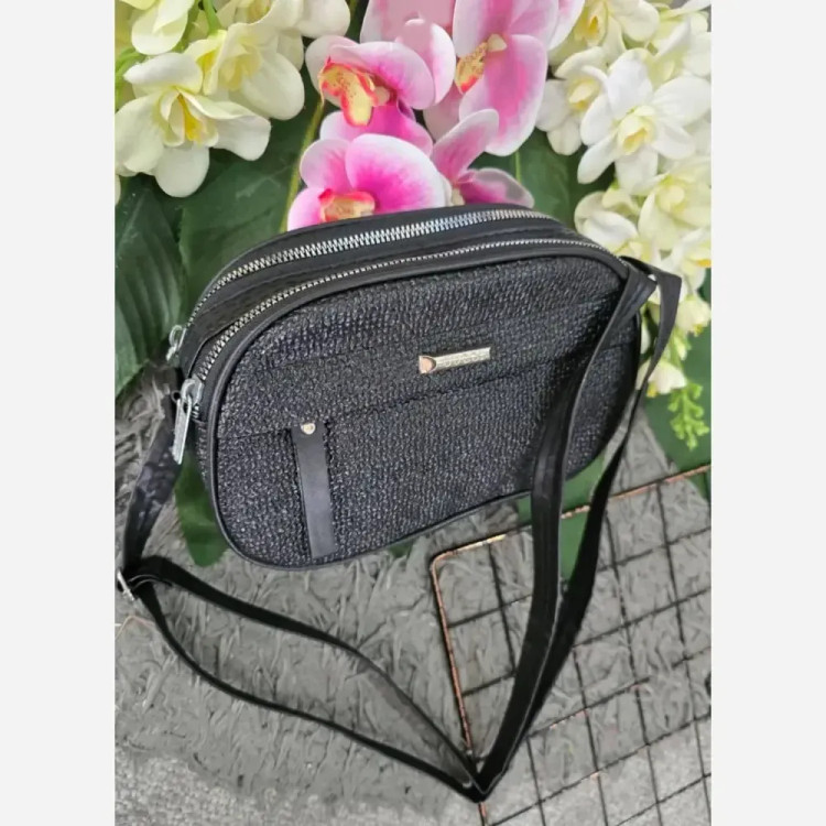 کیف زنانه آیدا جنس چرم طرح کنفی سه خونه