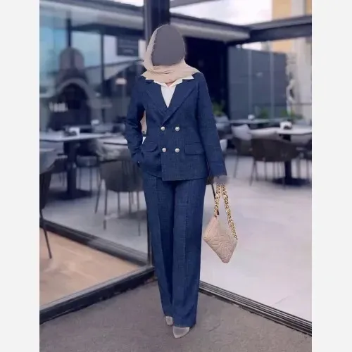 ست کت و شلوار زنانه لنین پرشیا سایز 38 تا 46