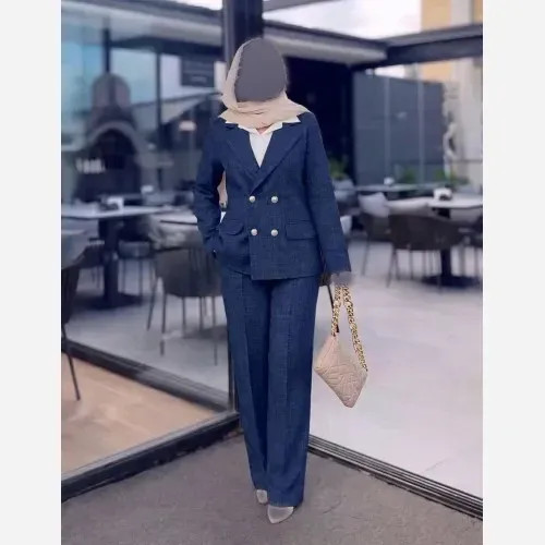 ست کت و شلوار زنانه لنین پرشیا سایز 38 تا 46