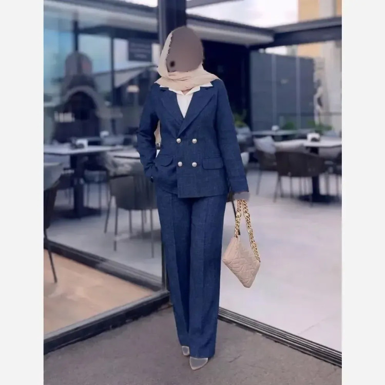 ست کت و شلوار زنانه لنین پرشیا سایز 38 تا 46