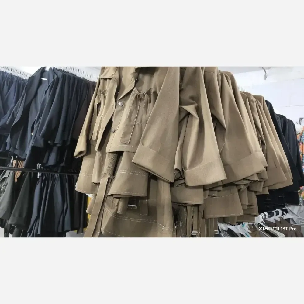 ست کت و سارافون زنانه مدل شکوفه جنس لنین سایز 38 تا 46