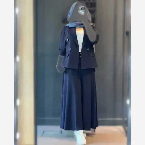 ست کت و شلوار زنانه مدل سارینا جنس لنین درجه یک