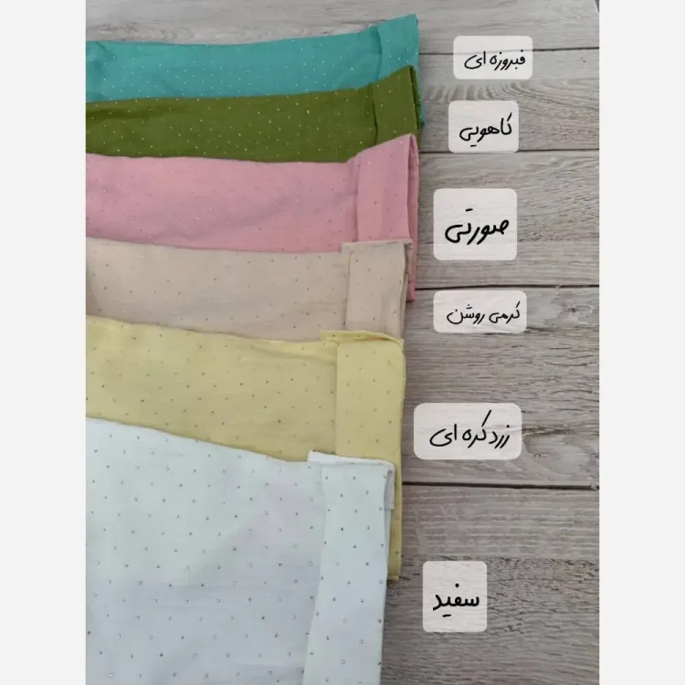 شومیز زنانه نگین دار جنس پری سایز بزرگ 46 تا 50