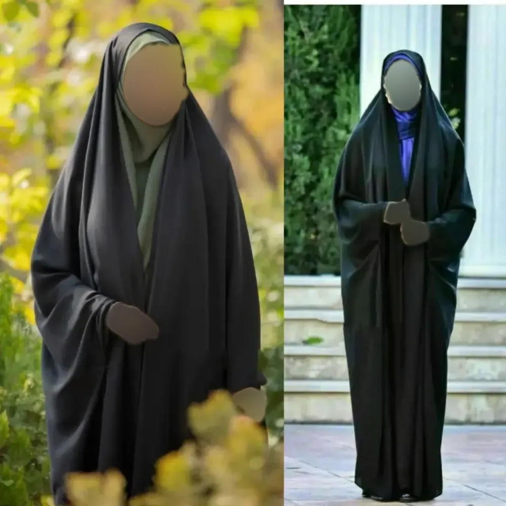 چادر خبرنگاری کارمندی جنس کن کن ندا مروارید مشکی