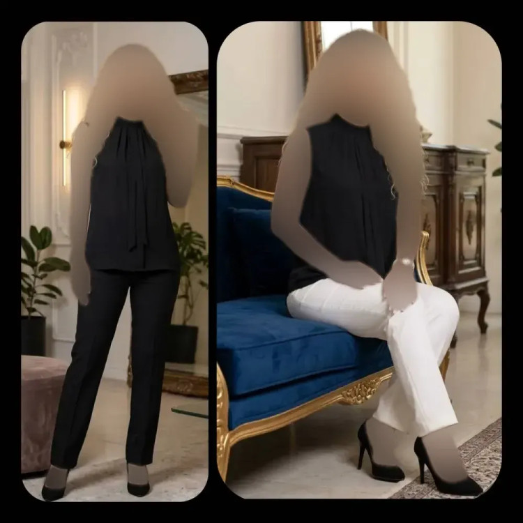 شومیز زیرکتی زنانه مشکی جنس کرپ الیزه سایز 40 تا 50