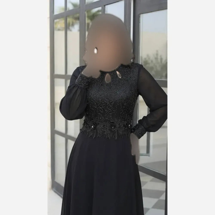 پیراهن مجلسی زنانه ساتن تافته مدل لاله دامن پرچین کاپدار سایز 36 تا 52