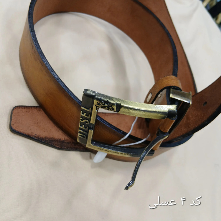 کمربند چرمی مردانه سگک فلزی پهنا 3.5 سانت در چهار رنگ متنوع