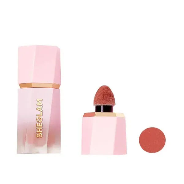 رژگونه مایع شیگلم مدل Color Bloom شماره Devoted