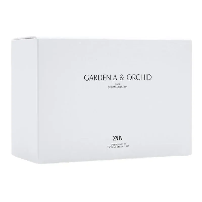 ست ادو پرفیوم زنانه زارا مدل GARDENIA و ORCHID حجم 90 میلی لیتر مجموعه 2 عددی
