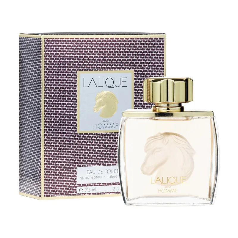 ادوتویلت مردانه لالیک مدل Pour Homme Equus حجم 75 میلی لیتر