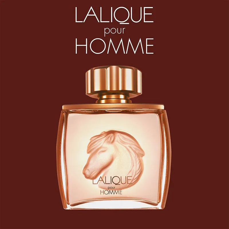 ادوتویلت مردانه لالیک مدل Pour Homme Equus حجم 75 میلی لیتر
