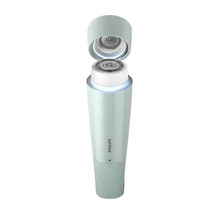 ماشین اصلاح موی صورت بانوان فیلیپس مدل BRR474/00 با آینه و چراغ LED