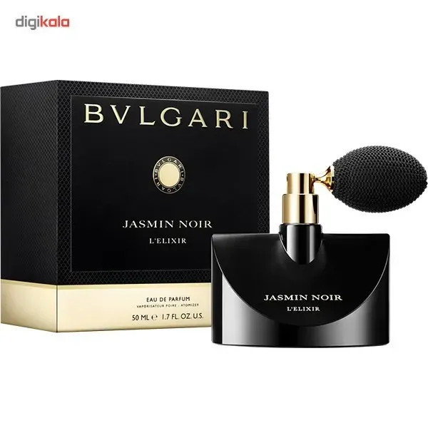 ادو پرفیوم زنانه بولگاری مدل Jasmin Noir L'Elixir حجم 50 میلی لیتر