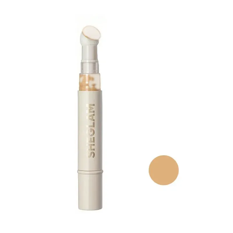 کانسیلر شیگلم مدل COMPLEXION BOOST با پوشش بالا و اپلیکاتور اسفنجی