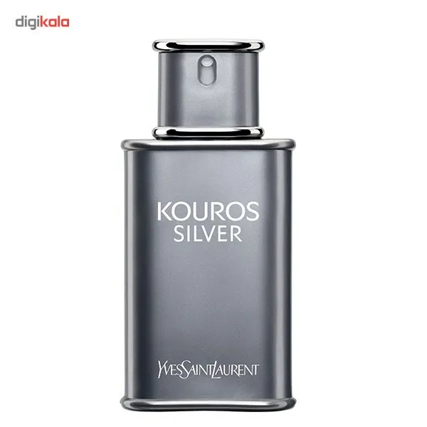 ادو تویلت مردانه ایو سن لوران مدل Kouros Silver حجم 100 میلی لیتر