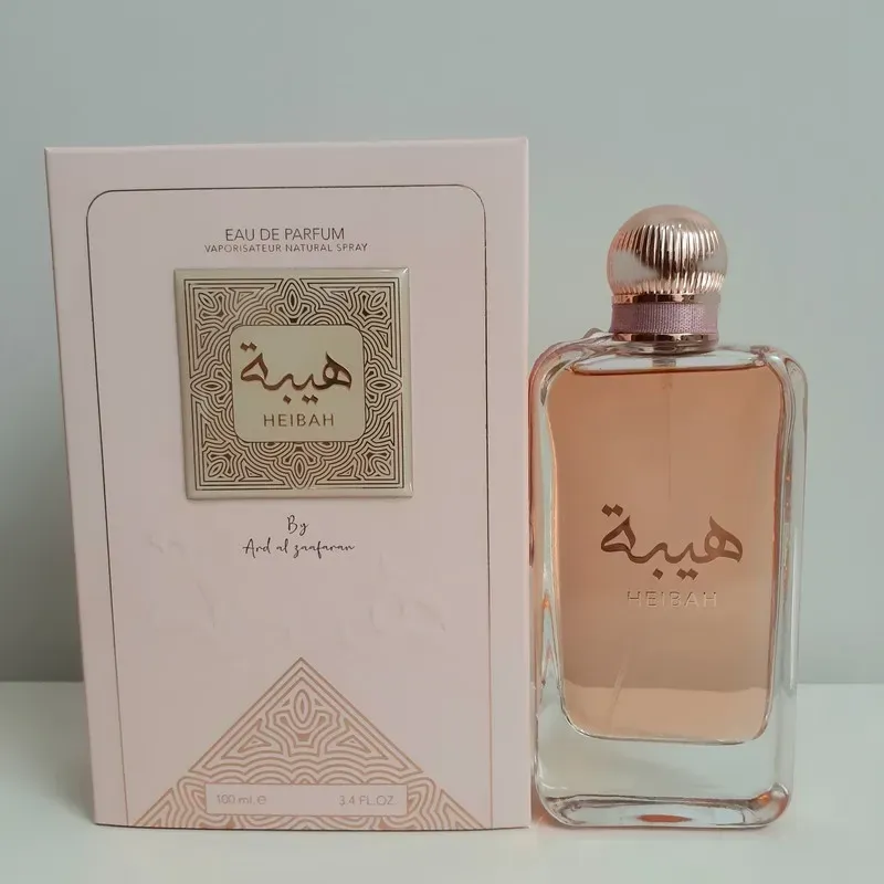 ادوپرفیوم زنانه ارض الزعفران مدل هیبه با رایحه شیرین حجم 100 میلیلیتر