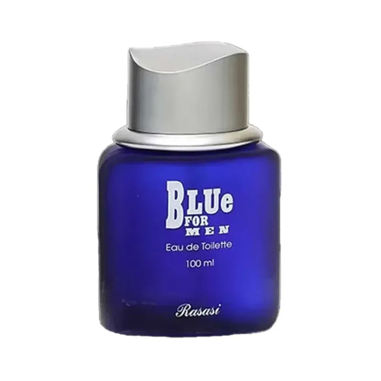 ادو تویلت مردانه رساسی مدل Blue for men حجم 100 میلی لیتر