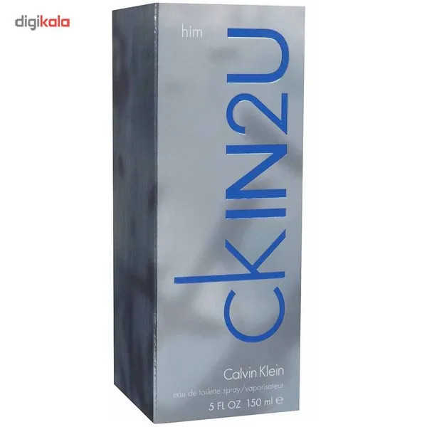 ادوتویلت مردانه کلوین کلاین مدل CK IN2U For Him حجم 150 میلی لیتر