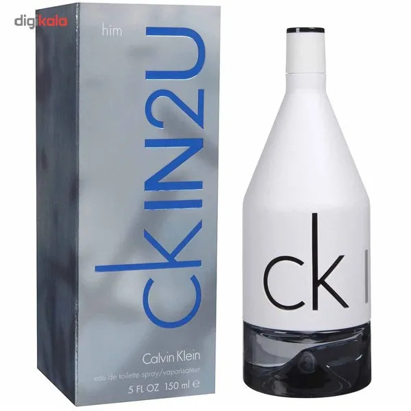 ادوتویلت مردانه کلوین کلاین مدل CK IN2U For Him حجم 150 میلی لیتر