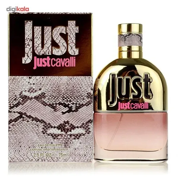 ادو تویلت زنانه روبرتو کاوالی مدل Just Cavalli حجم 75 میلی لیتر