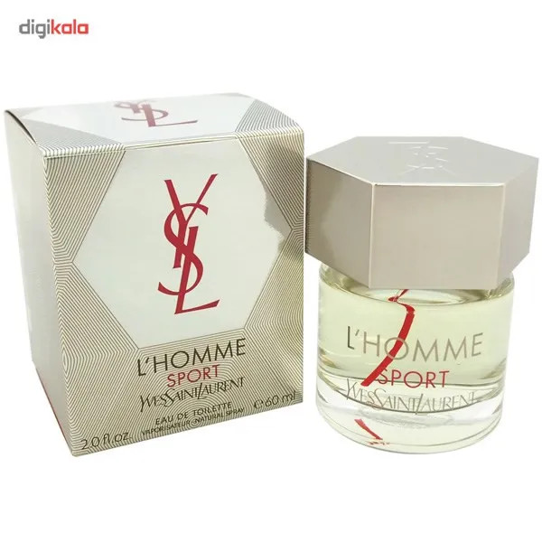 ادو تویلت مردانه ایو سن لوران مدل L'Homme Sport حجم 60 میلی لیتر