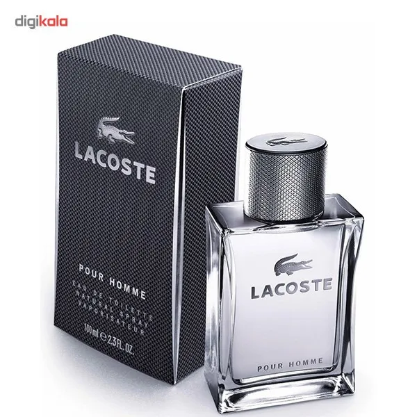 ادو تویلت مردانه لاگوست مدل Lacoste Pour Homme حجم 100 میلی لیتر